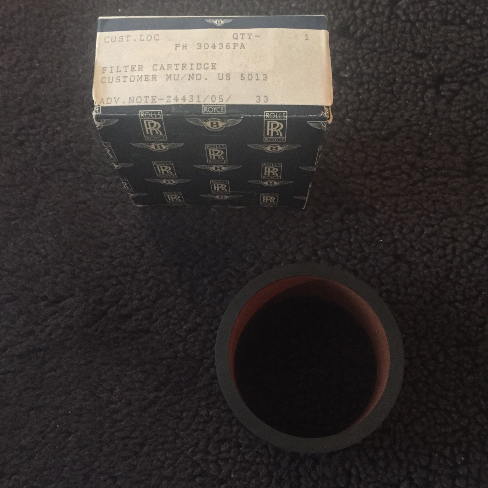 Rolls-Royce Silver Seraph Bentley Arnage 1999-09 Filter Cartridge PH30436PA OEM