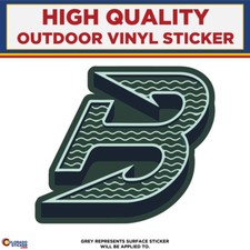 Boston Fleet Logo, High Quality Vinyl Stickers