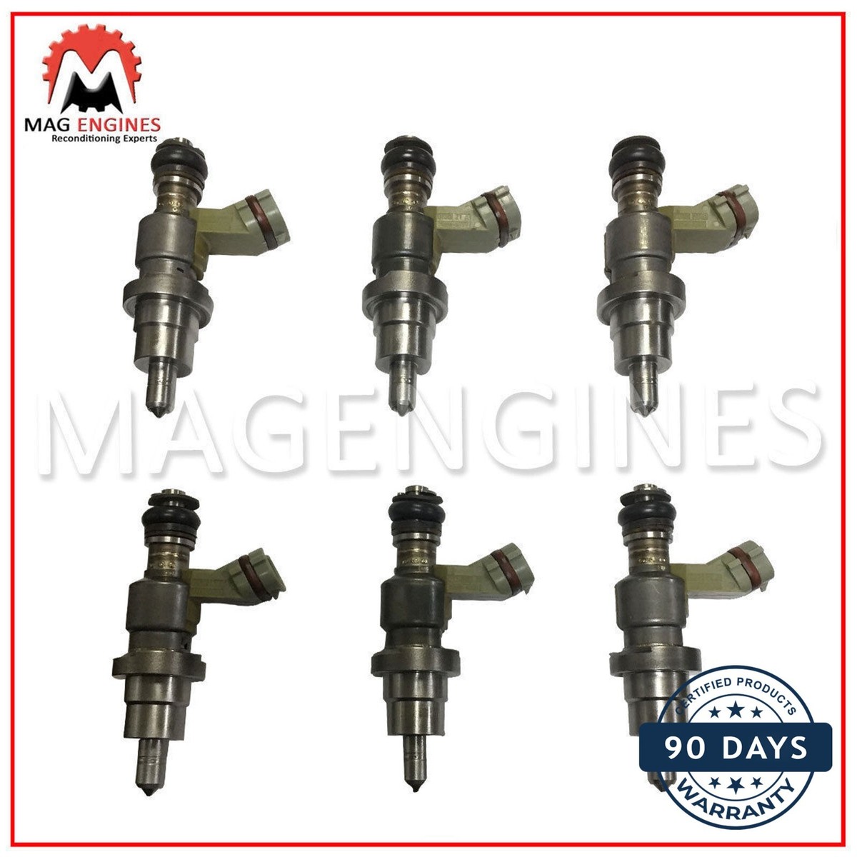 23250-46131 FUEL INJECTOR SET TOYOTA 1JZ FOR SUPRA SOARER MARK-II