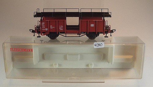Fleischmann H0 Nr. 5224 Autotransport-Doppelstockwagen in O-Box #4340 | Zustand: Gebraucht