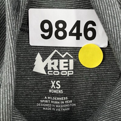 REI Co-Op 1/4 Zip Pullover Sweatshirt Women's Size XS Gray 9846 | eBay