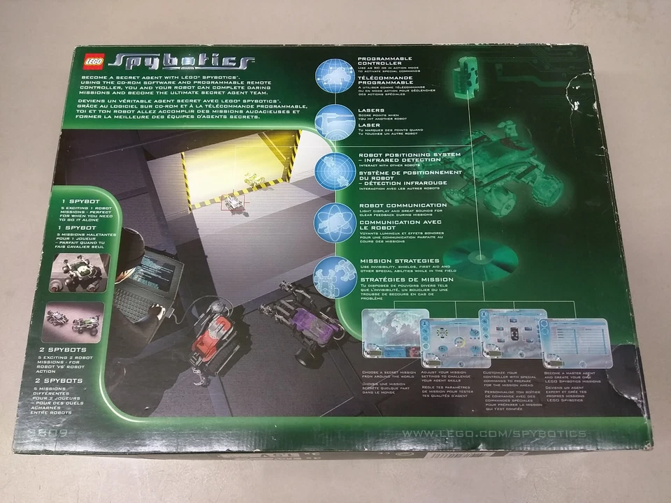 LEGO Spybotics 3809 Technojaw T55 NEW! RARE! Programmable Robot Spy Car Claws - Image 4 of 4