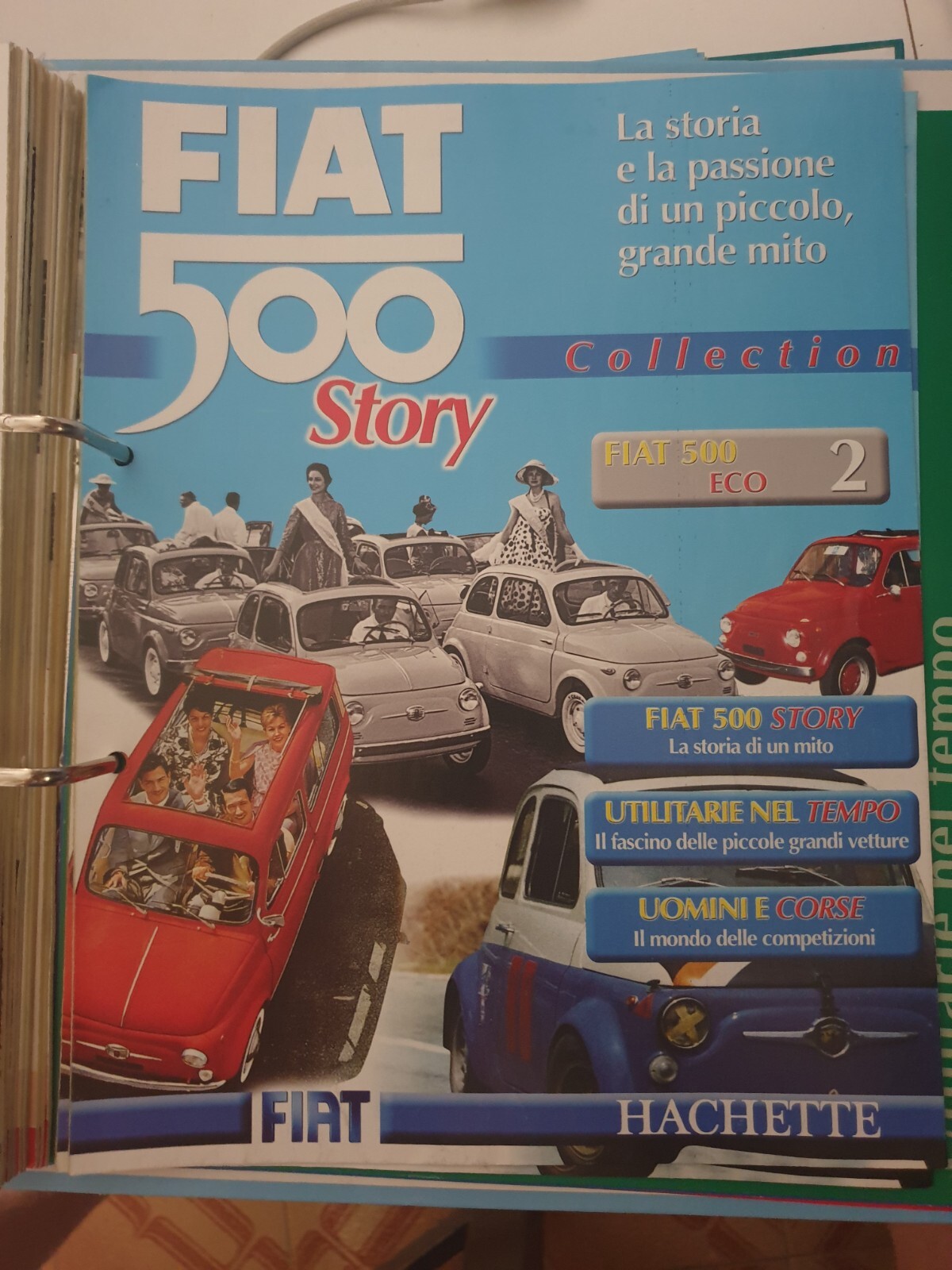 SNAKE42 Fascicolo Fiat 500 Story Collection Hachette N° 2 Fiat 500 Eco