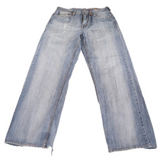 Vintage Y2K Ecko Unlimited Men's 32 Baggy Fit Distress Jeans Skater Streetwear