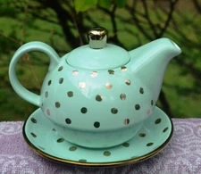 NEW PINKY UP 3 PIECE TEA SET FOR ONE