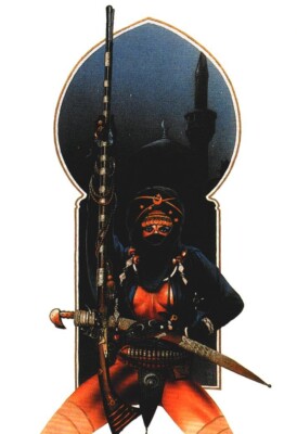 Harem Guard #5 Chris Achilleos Series #2 Fantasy Art Trading Card