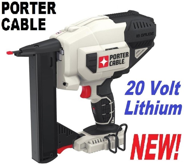 NEW PORTER CABLE PCC791B 20V Volt Cordless 18 Ga Narrow Crown Stapler *Bare Tool eBay