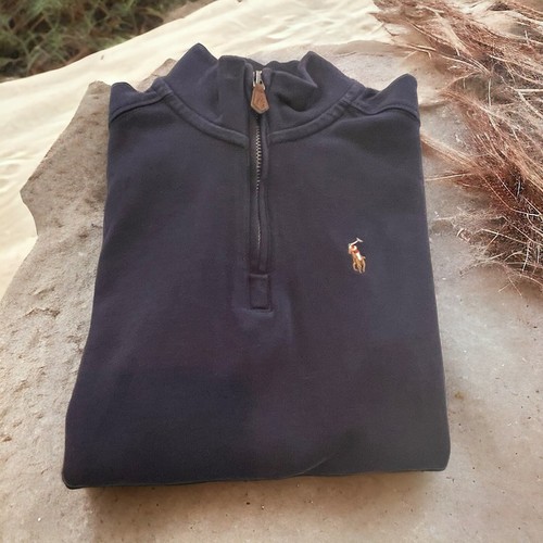 Polo Ralph Lauren Little Boys Long-Sleeve Quarter-Zip Interlock Pullover Pony - Picture 2 of 10
