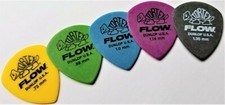 DUNLOP 558P Tortex Flow Standard Picks .73 .88 1.00 1.14 .1.35 5 PK