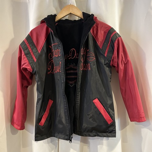 Harley Davidson Kids Reversible Size 10/12 Jacket