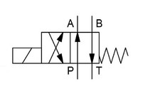 Umschaltventil Wegeventil 6/2 Wegeventi l 24 Volt ,Q max 50 Lt. / + Leckan Umschaltventil Wegeventil 6/2 Wegeventi l 24 Volt ,Q max 50 Lt. / + Leckan