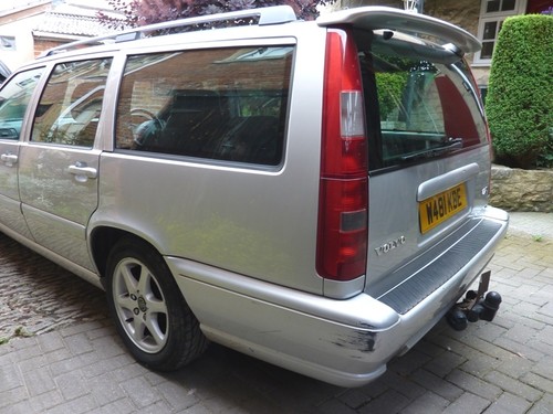 2000 VOLVO V70 CLASSIC ESTATE SILVER 2.4 PETROL - TOW BAR - MOT APRIL 2016 - Picture 6 of 12