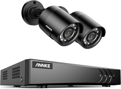 ANNKE 8 Kanal 3K Lite H.265+ AI DVR CCTV Kamerasystem mit Mensch/Fahrzeug 2x