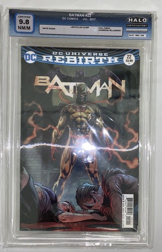 Batman & The flash THE BUTTON (4xComics) !!GRADED 9.8!! LENTICULAR COVERS - Picture 5 of 7