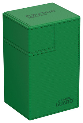 Ultimate Guard Flip`n`Tray 80+ XenoSkin Monocolor Green