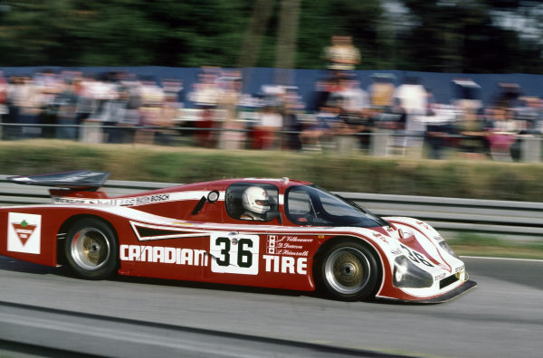 Ludwig Heimrath Jr David Deacon Jacques Villeneuve Rare Sehcar Le Mans Vintage Photo