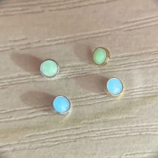 Pearl Pip Dot Blue Green Lume For Rolex Submariner Ceramic Bezel Insert