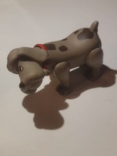 1986 Tonka Pound Puppies Gray Dog 4" Figure Poseable