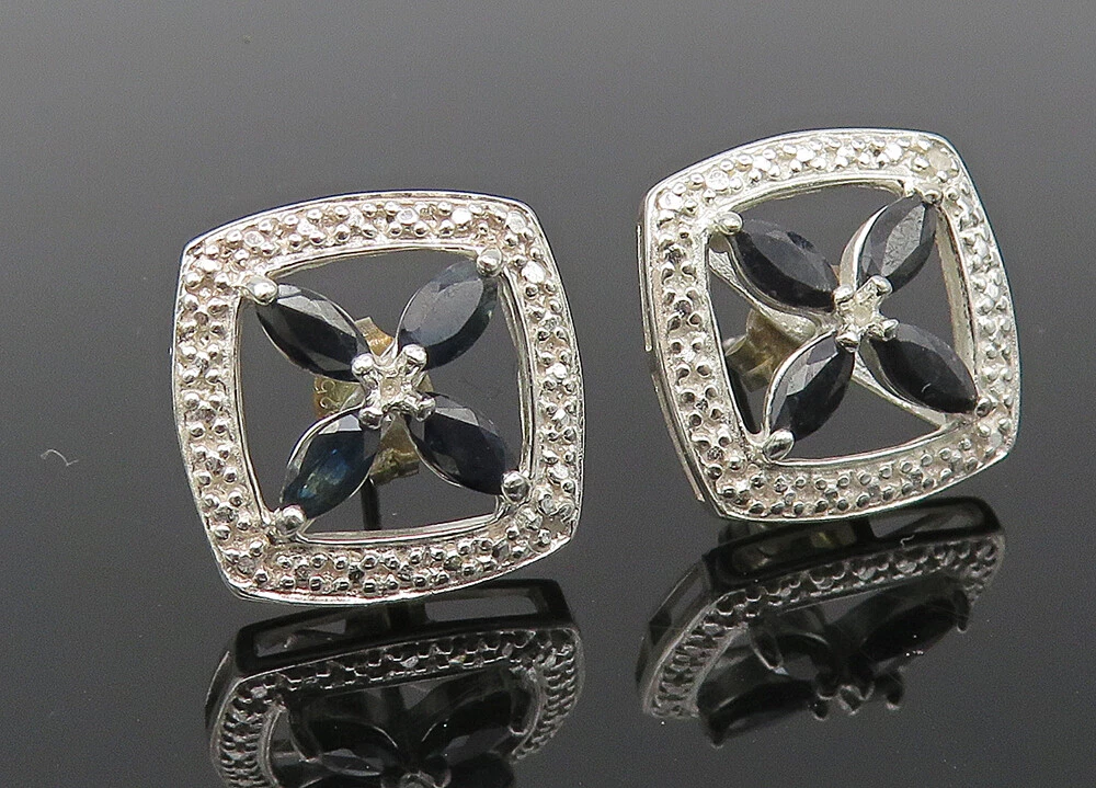 Hematite hotsell stud earrings