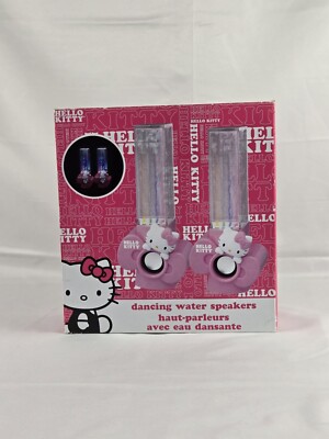 Sanrio Hello Kitty Dancing Water Speakers Model KT4040 Tested