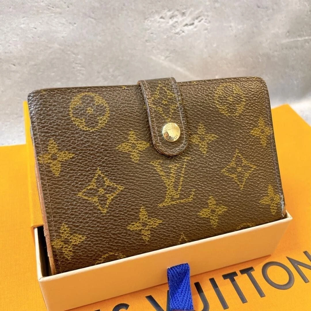 Louis Vuitton LV Wallet Portefeuille viennois Brown Monogram 3215968