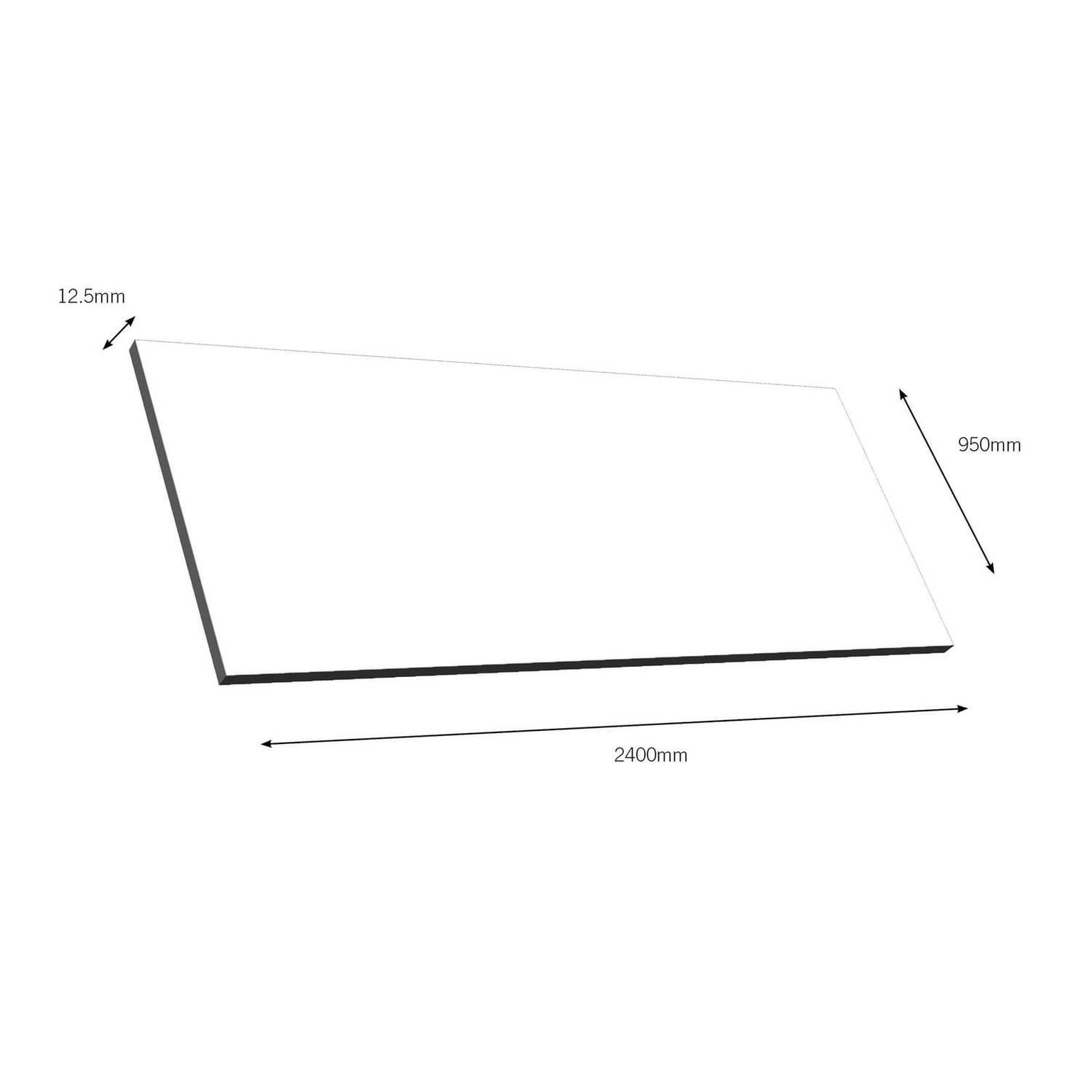 Cloudy Nova Compact Laminate Worktop, Breakfast Bar, Splashback