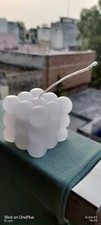 Bubble Cube Candles, Soy Wax, Decorative Birthday Gift Home Decor Pack of 2