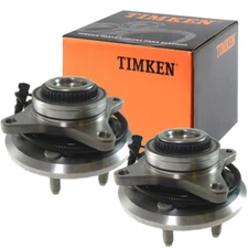 For 11-14 Ford F150 Expedition Navigator TIMKEN Front Wheel Bearing Hub 4WD Pair