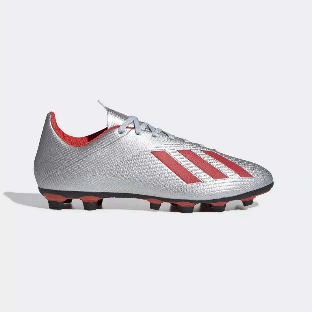 Arqueólogo Cumbre Tomar un baño Adidas Men X 19.4 FXG Soccer Cleat F35379 Silver/Red/Black Size 12 US BX 19  | eBay