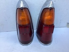 Lucas L641 Rear Lights Lamps Pair Classic Car