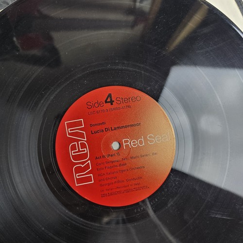 Gaetano Donizetti – Lucia Di Lammermoor 3 LP Box Set Rca Victor LSC-6170 - Picture 10 of 20