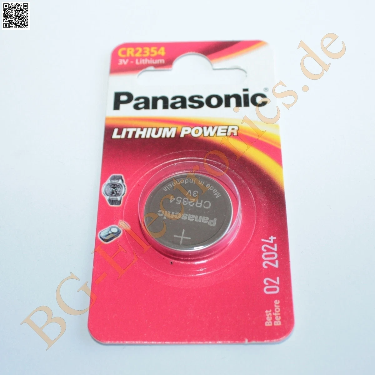 Lithium Battery GIANTTECH CR2025 (Pack Lump) THAI WATSADU