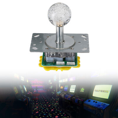 Arcade Spiel Joystick  Illuminated Colorful Switchable Von 4to8 way