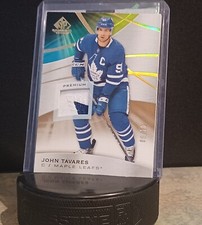 2019-20 SP Game Used Hockey John Tavares Premium Patch #'d 9/10!!! Toronto Maple