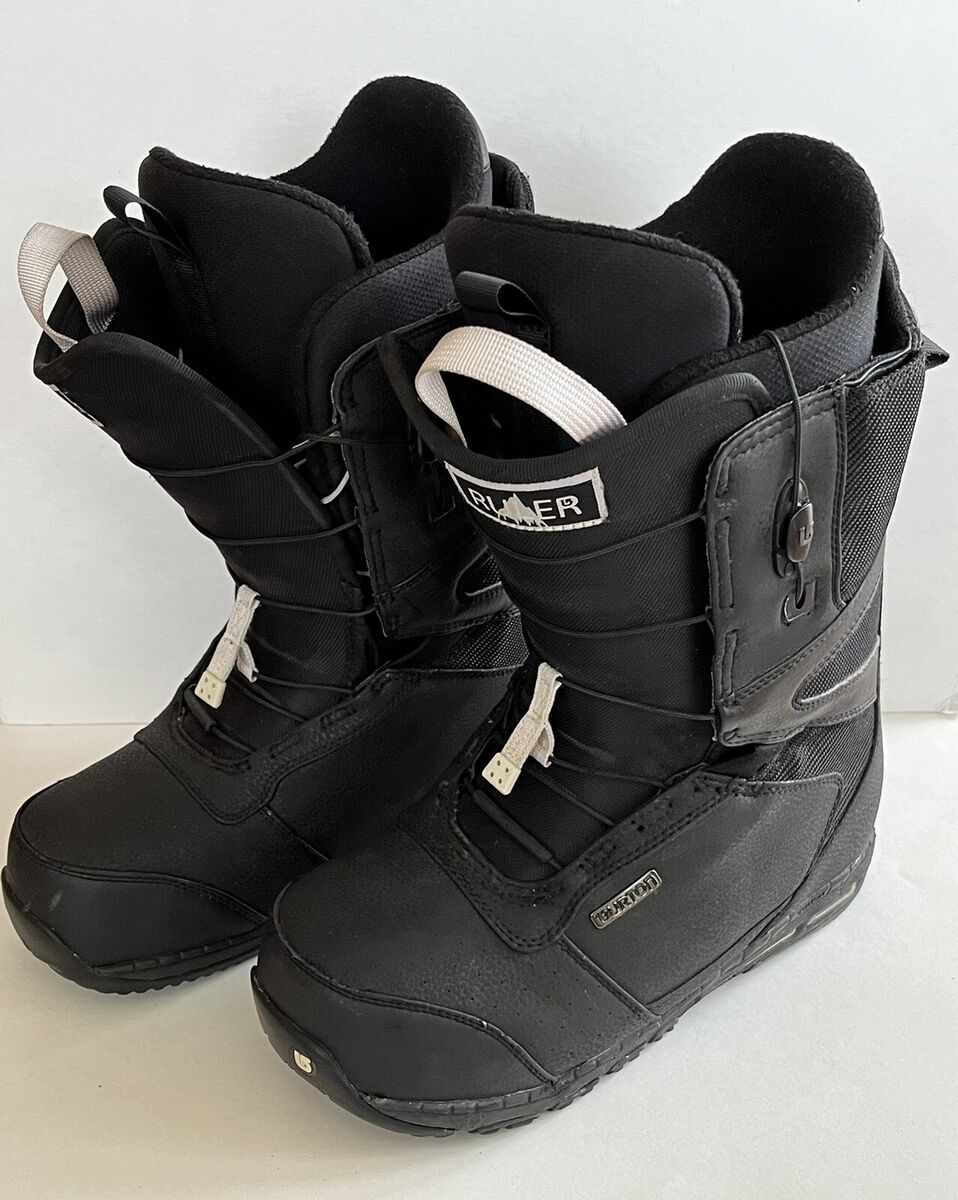Burton Ruler Imprint2 Mens 9 Snowboard Boots Black Used Only Burton Ruler Imprint2 Mens 9 Snowboard Boots Black Used Only