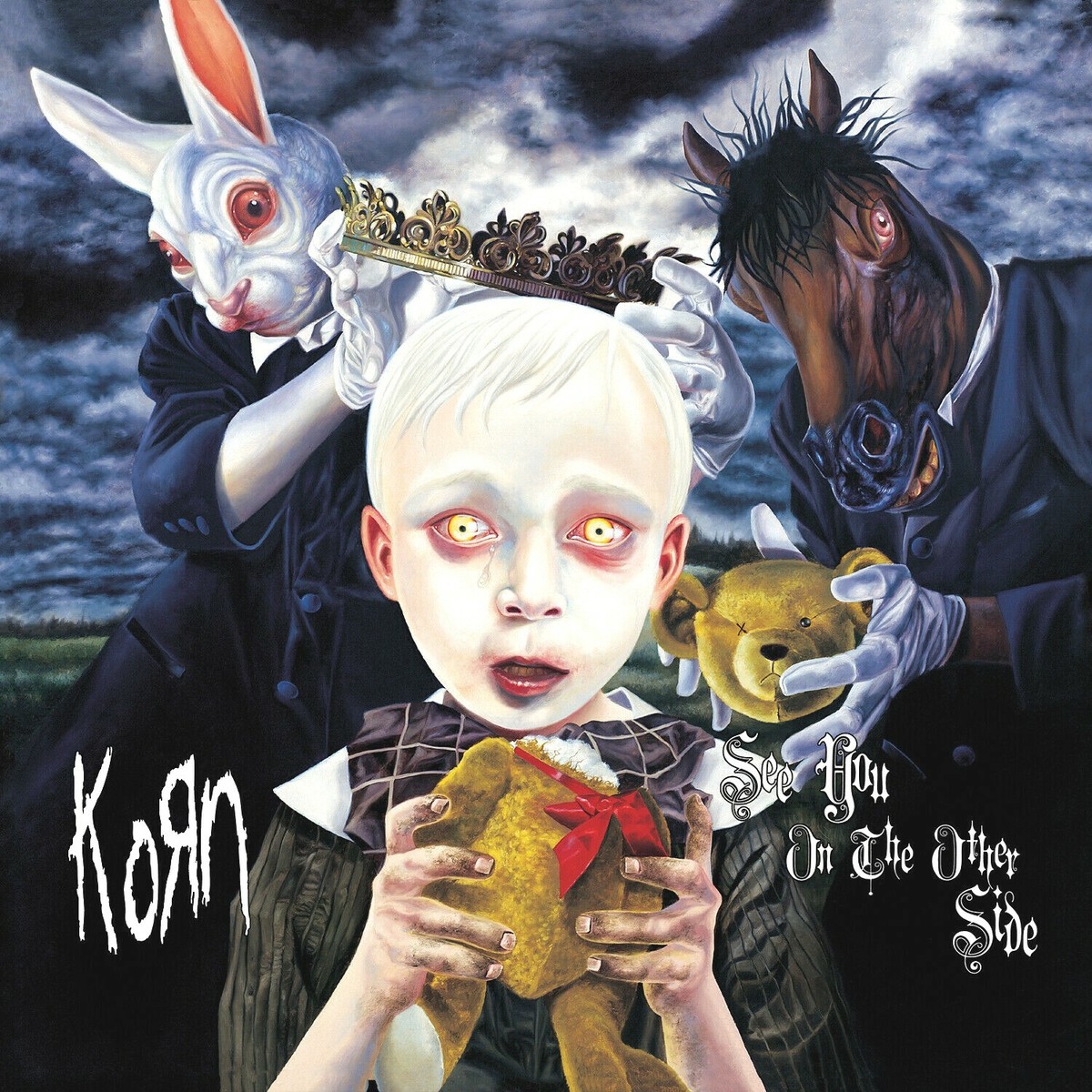 KORN サイン入り 販促ポスター A2 Oildale 希少 コーン Korn See You On The Other Side 12x12 Album Cover Replica Poster
