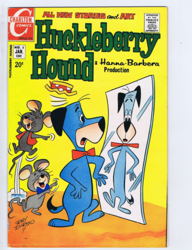 Huckleberry Hound #8 Charlton 1972 - Picture 1 of 2