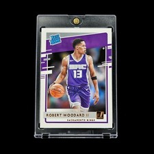 Robert Woodward RC 💎-💎 2020-21 NBA Panini Donruss Rated Rookie Card Kings #219