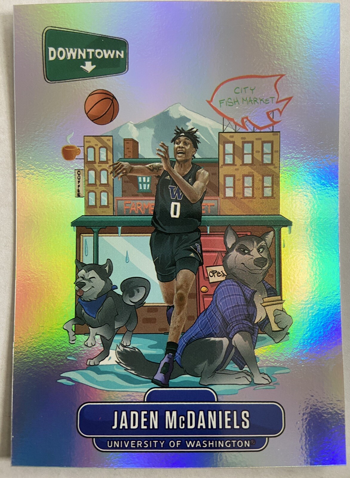 2020 Prizm Draft Picks Basketball Jaden McDaniels Downtown #D-9 Timberwolves🔥
