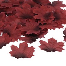 Artificial Leaves 200 Pcs Fall Maple Autumn Fake Leaf for Wedding Party Thank...