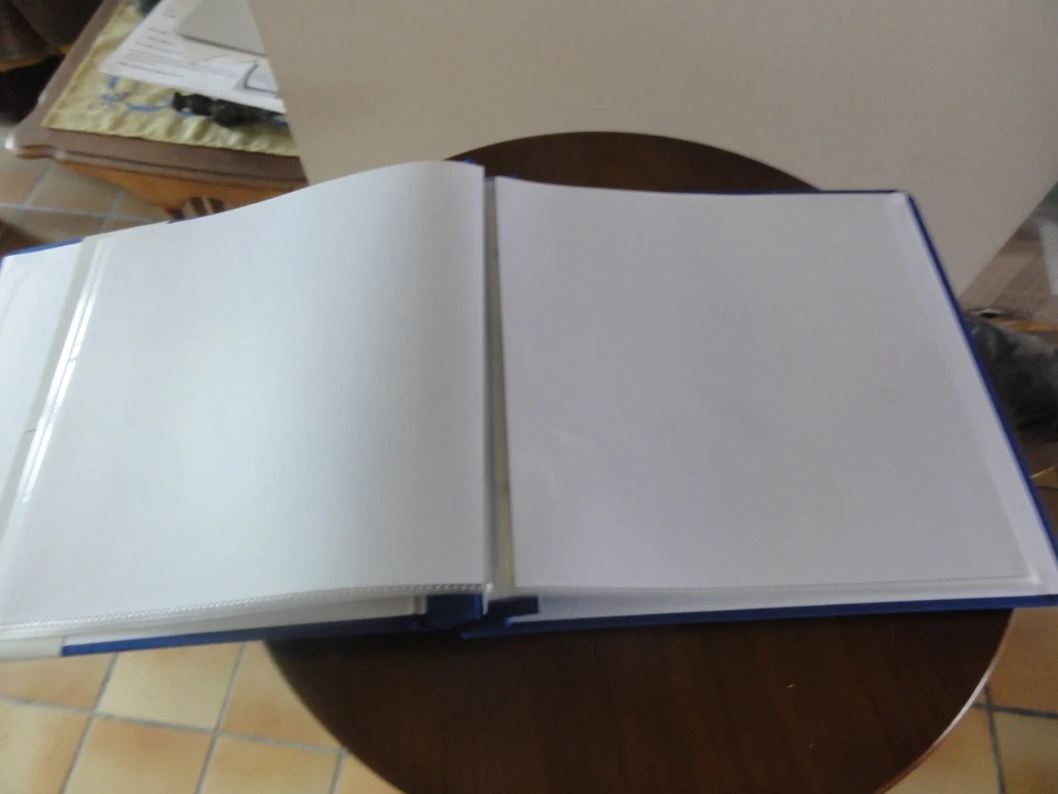 album scrap book. classeur avec 10 pochettes transparentes. 20 x 20+ 10 feuillet - Photo 3/4