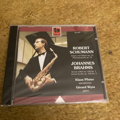 CD Schumann / Brahms Adagio und Allegro op. 70 a.o. Gallo neu und verschweißt
