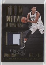 2017-18 Panini Noir New Wave Jerseys Prime 7/25 Ivan Rabb #NW-IR s3g