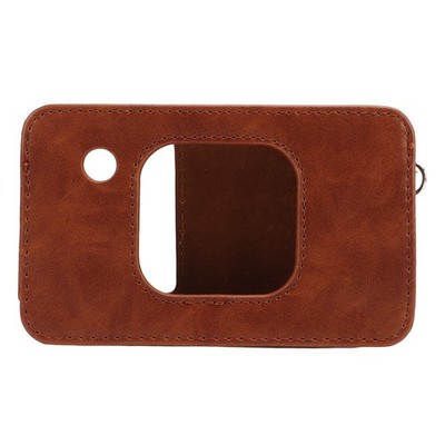 Instant Camera Case PU Leather Mini Retro Protective Camera Bag With Adjustable