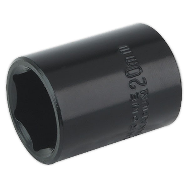Sealey Impact Socket 20mm 1/2""sq Drive