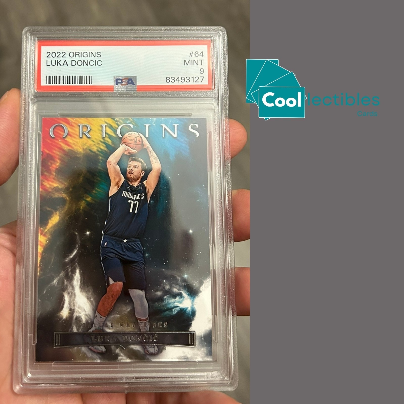 2022 Panini Basketball Origins - Luka Dončić #64 PSA 9 Dallas Mavericks