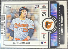 Topps Big Ticket Players Samuel Basallo 2026 Orioles BTP-25 Rookie