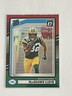 2024 Panini Donruss - Rated Rookie Marshawn Lloyd #374 Optic Preview Red & Green