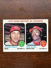 1973 Topps - League Leaders Johnny Bench, Dick Allen #63