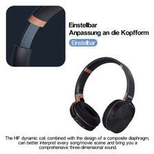 5.0 Kabellos Faltbare Kopfhorer On Ear Bluetooth Kopfhörer Kabellos Stereo Bass